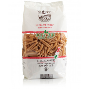 STROZZAPRETI DI FARRO SEMI INTEGRALE 500 GR - IRIS