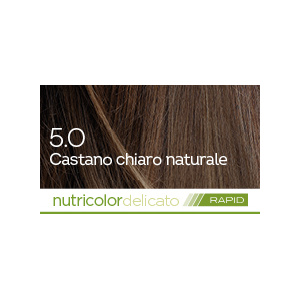 NUTRICOLOR DELICATO RAPID 10 MIN. - 5.00 CASTANO