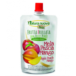 FRUTTA FRULLATA MELA PESCA MANGO 100 GR - NATURA