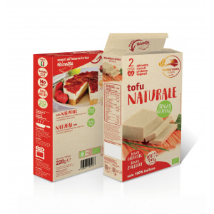 TOFU NATURALE SENZA GLUTINE 220 GR - MEDITERRANEA