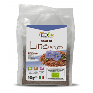 SEMI DI LINO SCURO 500 GR - BIO