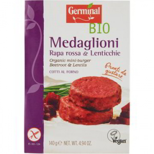 MEDAGLIONI RAPA ROSSA E LENTICCHIE 140 GR