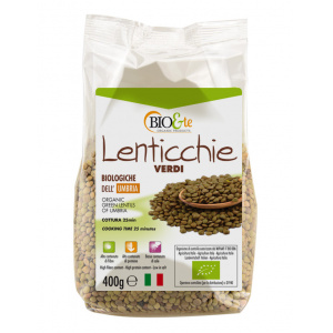 LENTICCHIE VERDI 400 GR - BIO&TE