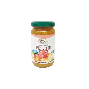 COMPOSTA DI PESCHE SENZA PECTINA 230 GR - BIO&TE