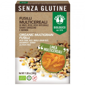 FUSILLI MULTICEREALI SENZA GLUTINE 340 GR -