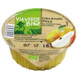 POLPA DI PERA 100 GR - VIA VERDE BIO