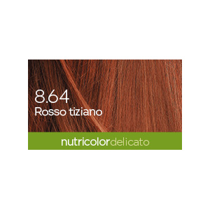 BIOKAP NUTRICOLOR DELICATO 8.64 ROSSO TIZIANO 140