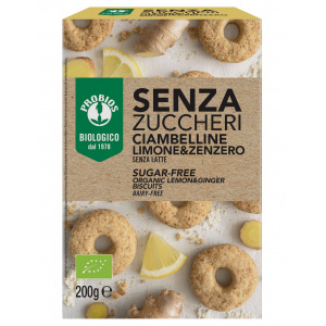 CIAMBELLINE LIMONE ZENZERO SENZA ZUCCHERO 200G