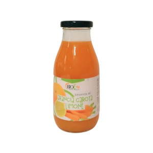 SUCCO ARANCIA CAROTA E LIMONE 255ML - BIO