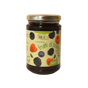 COMPOSTA FRUTTI DI BOSCO CON AGAVE 320G - BIO&TE