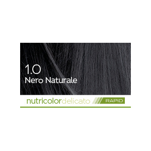 NUTRICOLOR DELICATO RAPID 10 MIN. - 1.0 NERO