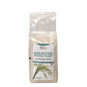 SEMOLINO RISO INTEGRALE 500G - BIO