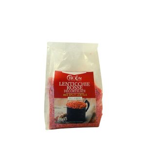 LENTICCHIE ROSSE DECORTICATE 400G - BIO&TE