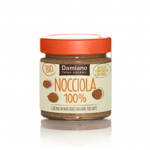 CREMA DI NOCCIOLE TOSTATE 180GR - DAMIANO