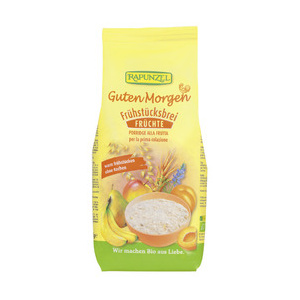 PORRIDGE DI AVENA ALLA FRUTTA 500gr - RAPUNZEL