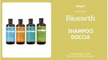 PROMOZIONE DOCCIA SHAMPOO BIOEARTH