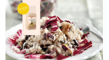 RISOTTO AL RADICCHIO TARDIVO