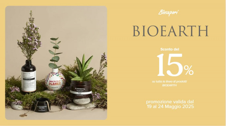 PROMOZIONE BIOEARTH MAGGIO 2025