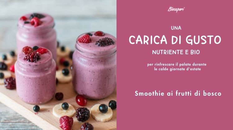 Smoothie ai frutti di bosco