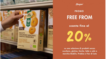 NOVITÀ DI MAGGIO: PROMOZIONE FREE FROM