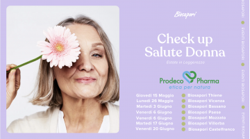 PRODECO PHARMA - GIORNATA EVENTO CHECK UP BENESSERE DONNA