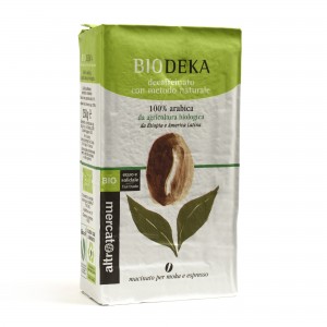 BIOCAFFE' DEKA 100% ARABICA 250gr - ALTROMERCATO