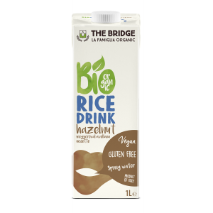 BEVANDA DI RISO CON NOCCIOLA 1lt - THE BRIDGE