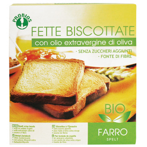 FETTE BISCOTTATE DI FARRO 270gr - PROBIOS