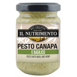 PESTO CANAPA E BASILICO 130gr - IL NUTRIMENTO