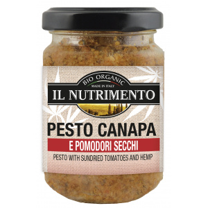 PESTO CANAPA E POMODORI SECCHI 130gr - IL