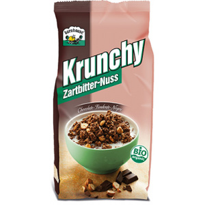 GRANOLA AL CIOCCOLATO FONDENTE E NOCCIOLE 375gr -