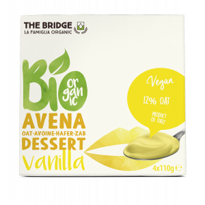 DESSERT AVENA VANIGLIA 4X110gr - THE BRIDGE