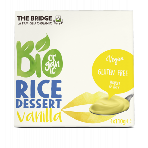 DESSERT RISO VANIGLIA 4X110gr - THE BRIDGE
