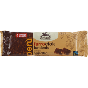 FARROCIOK FONDENTE 140gr - ALCE NERO