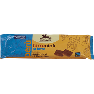 FARROCIOK AL LATTE 140gr - ALCE NERO