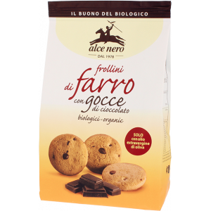 FROLLINI DI FARRO CON GOCCE DI CIOCCOLATO 300gr -