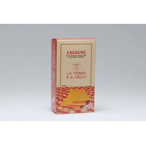 LASAGNE DI SEMOLA 250gr - LA TERRA E IL CIELO