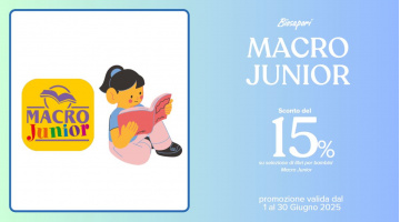 PROMOZIONE LIBRI MACRO 15% PER TUTTO IL MESE DI GIUGNO 2025
