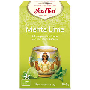 INFUSO AYURVEDICO MENTA LIME - YOGI TEA