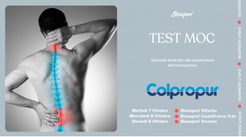 COLPROPUR - GIORNATA TEST SULLA PREVENZIONE DELL'OSTEOPOROSI