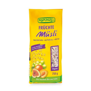 MUESLI ALLA FRUTTA 750gr - RAPUNZEL