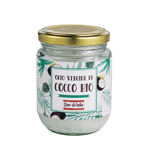 OLIO DI COCCO VERGINE 180gr - FIOR DI LOTO