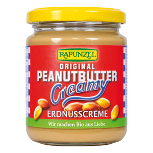 CREMA DI BURRO D'ARACHIDI 250gr - RAPUNZEL