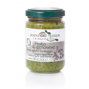 PESTO ALLA GENOVESE 130gr - LA MACINA BIO