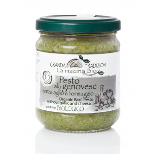 PESTO ALLA GENOVESE 180gr - LA MACINA BIO