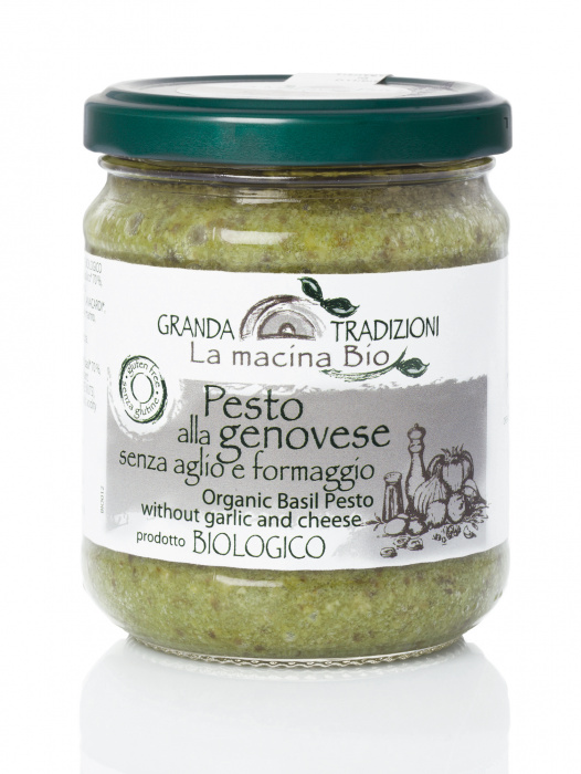 Biosapori - PESTO ALLA GENOVESE 180gr - LA MACINA BIO