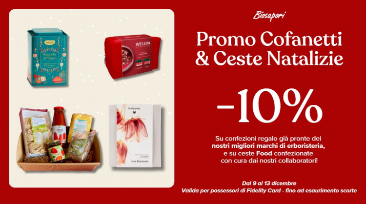PROMO COFANETTI & CESTE NATALIZIE