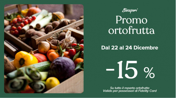 Dicembre bio: freschezza in tavola per le feste 