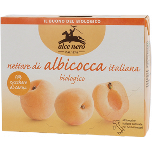 SUCCO DI ALBICOCCA IN BRIK 3x200ml - ALCE NERO