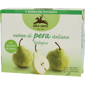 SUCCO DI PERA BRIK 3x200ml - ALCE NERO